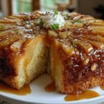 Karamell Apfel Delight Sturzkuchen