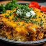 Kase Bodenrindfleisch Und Reis