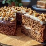 Omas Saftiger Walnusskuchen Ein