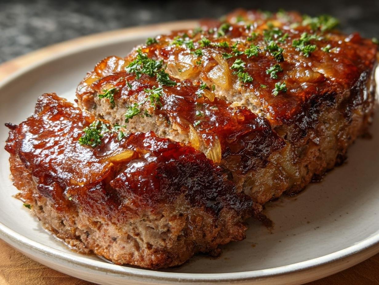 Supersaftiger Zwiebel Hackbraten: Simpel, Smaakvol Succes - Supersaftiger Zwiebel Hackbraten - additional detail