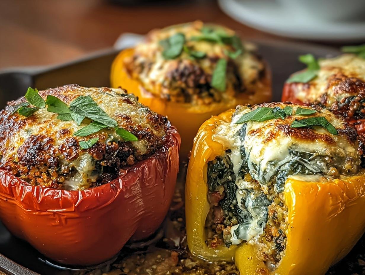 Zesty Turkey Spinach Stuffed