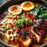 Fiery Chicken Ramen with