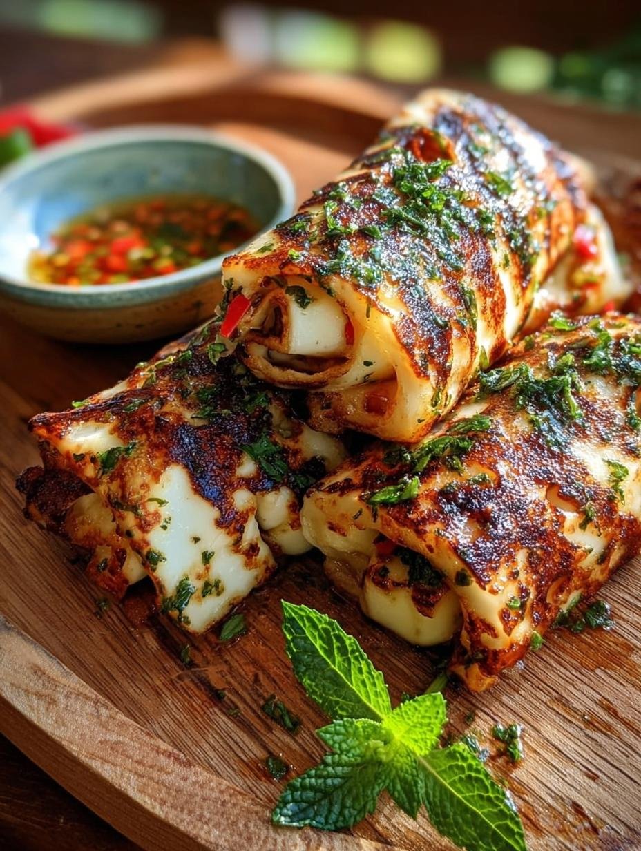 Heerlijke Gegrilde Halloumi Rolls Mit 3 Smaken - Grillte Halloumi Rolls Mit - main visual representation