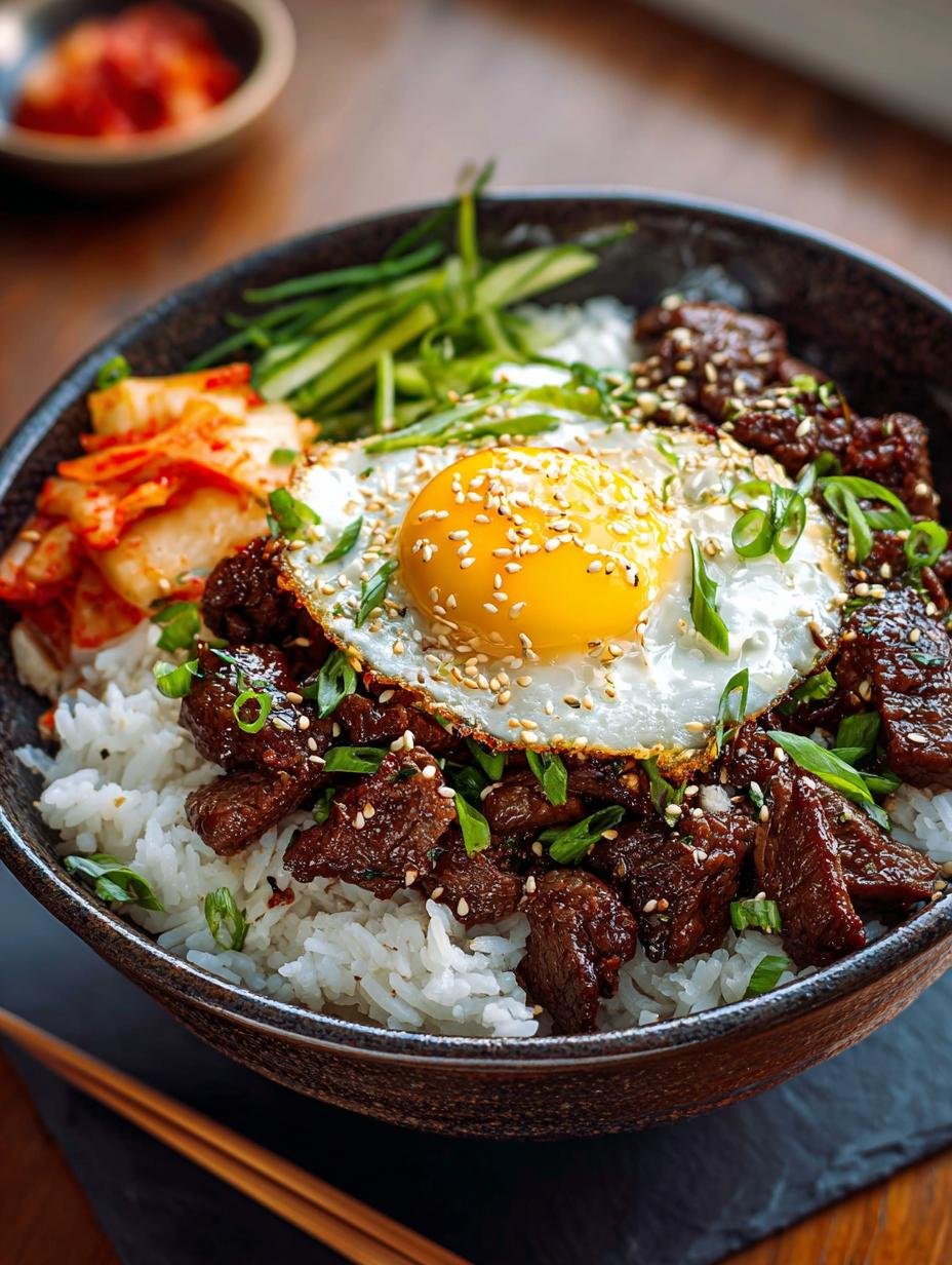 Waanzinnige High Protein Korean Beef: 40g Proteïne! - close-up van de gekarameliseerde High Protein Korean Beef in een pan