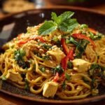 Thai Chicken Peanut Noodles