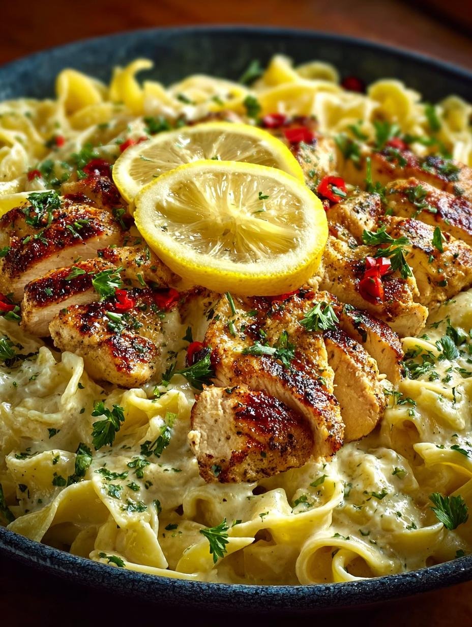 Verrukkelijke Romige Citroen Kip Pasta in 30 Min - Creamy Lemon Chicken Pasta - additional detail