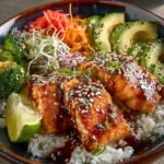 Crispy Salmon Bowls