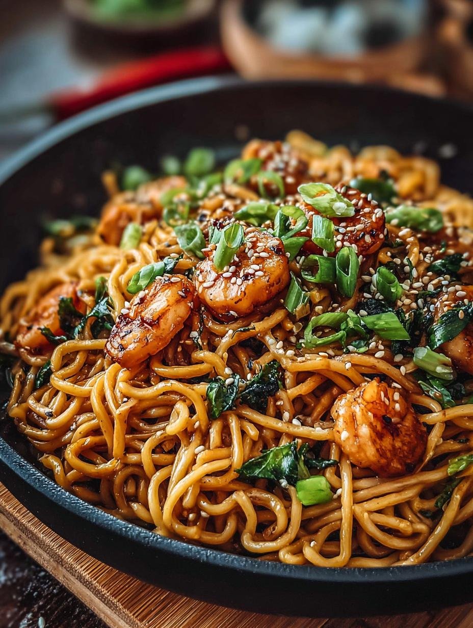 High Protein Sticky Garlic