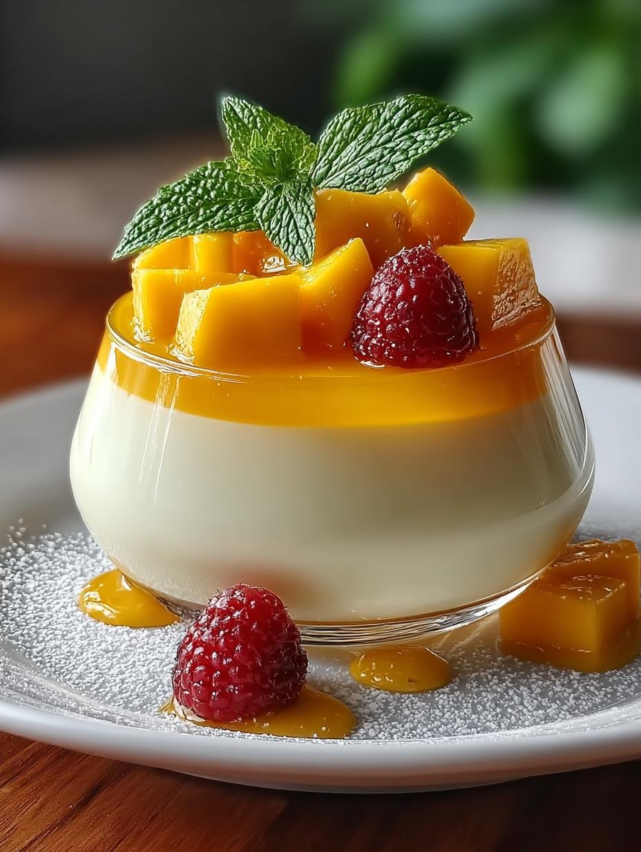 Minuten Mango Dessert