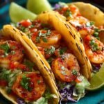 Spicy Shrimp Tacos with