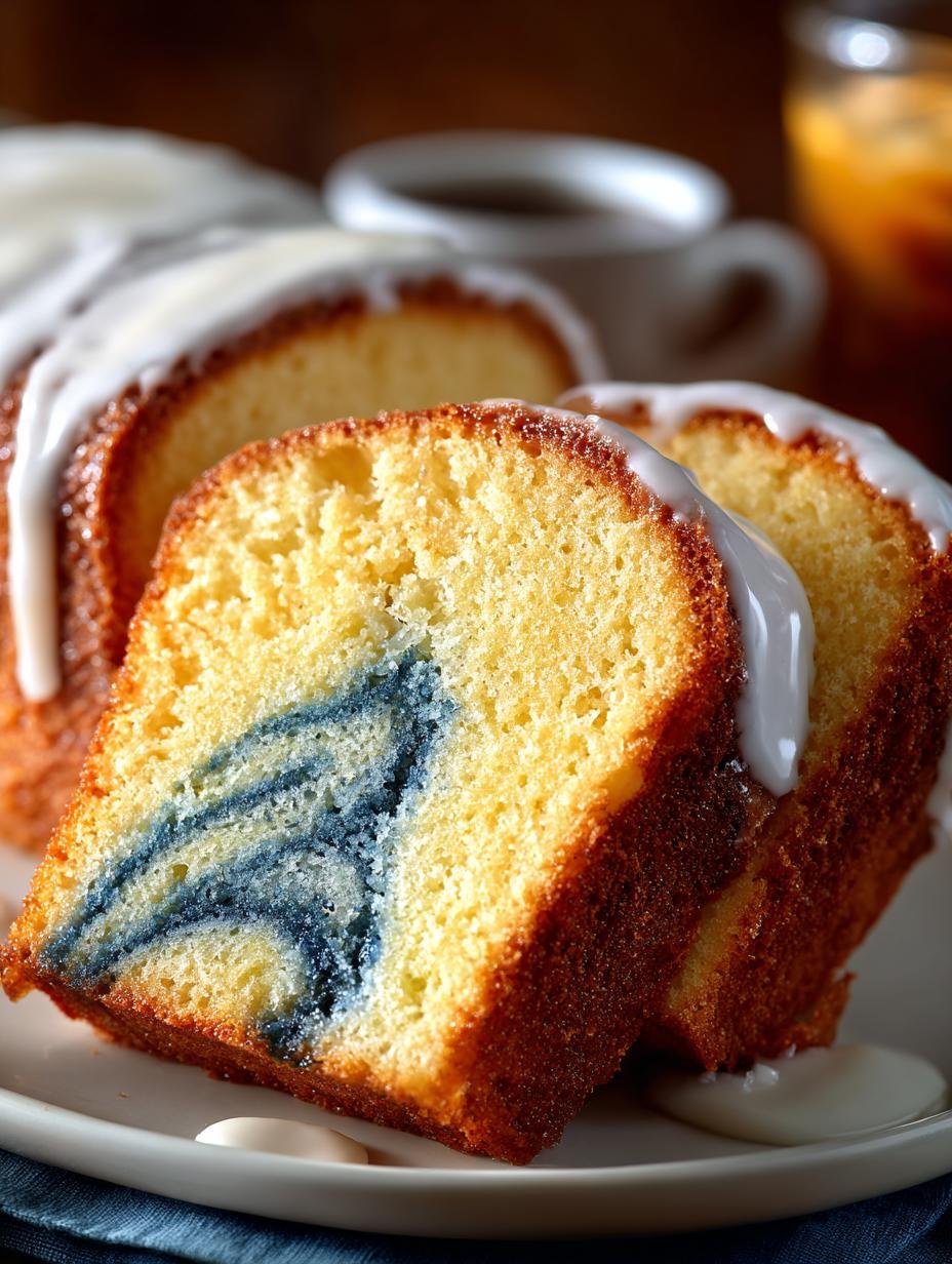Blue Velvet Swirl Vanille