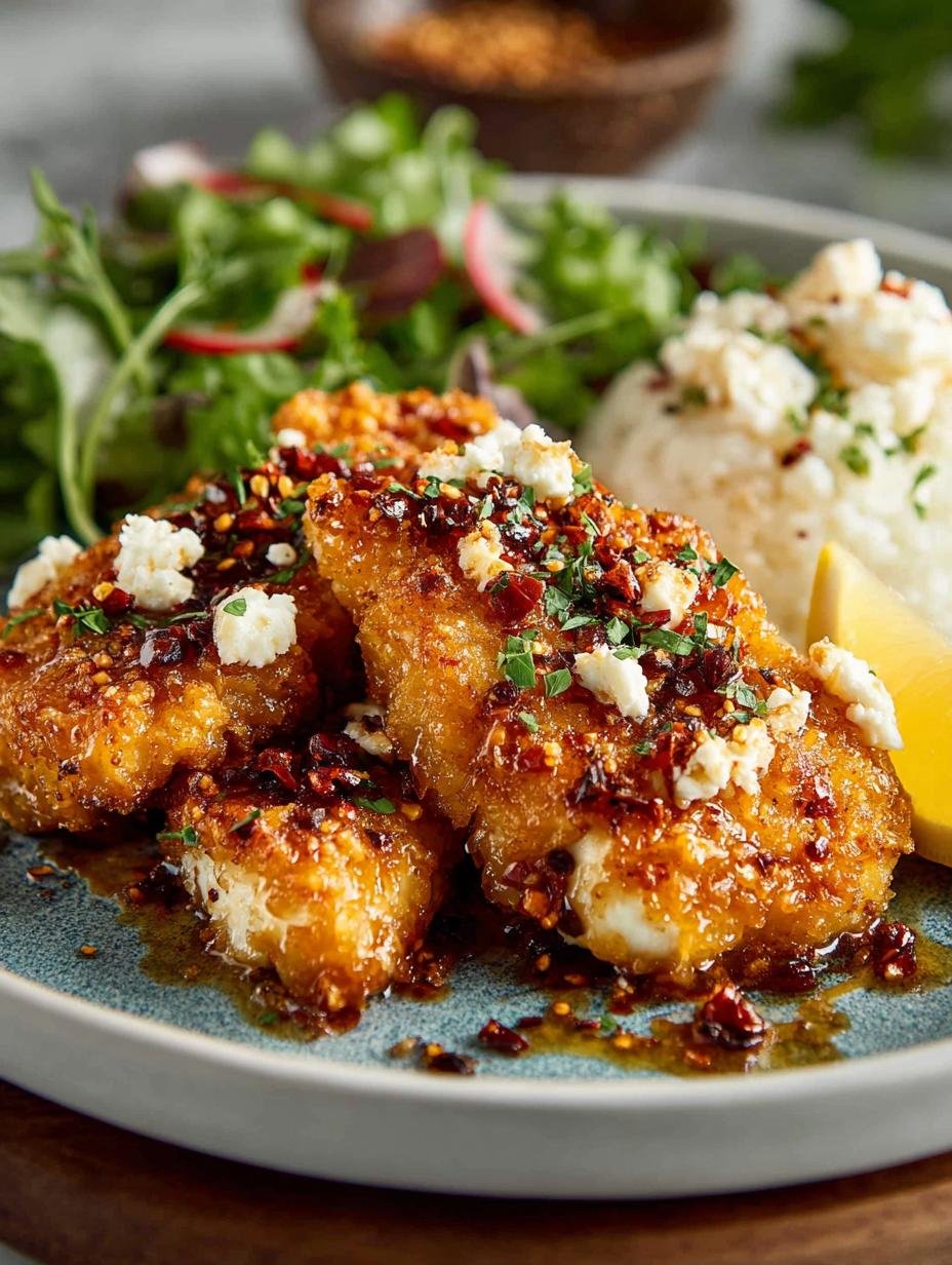 Crispy Hot Honey Feta