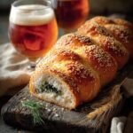 Festlicher Alkoholfreier Rotwein Hefeteig