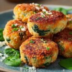 Kartoffel Kroketten Mit Spinat