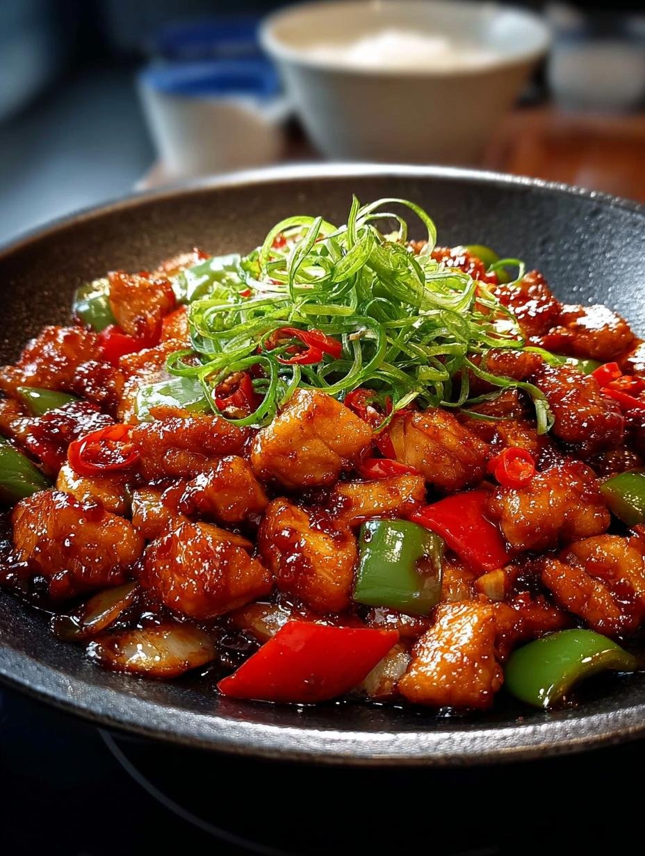 Koreaanse Pittige Kip Roerbak: Een Vurige Kick in 30 Min - Korean Spicy Chicken Stir - additional detail