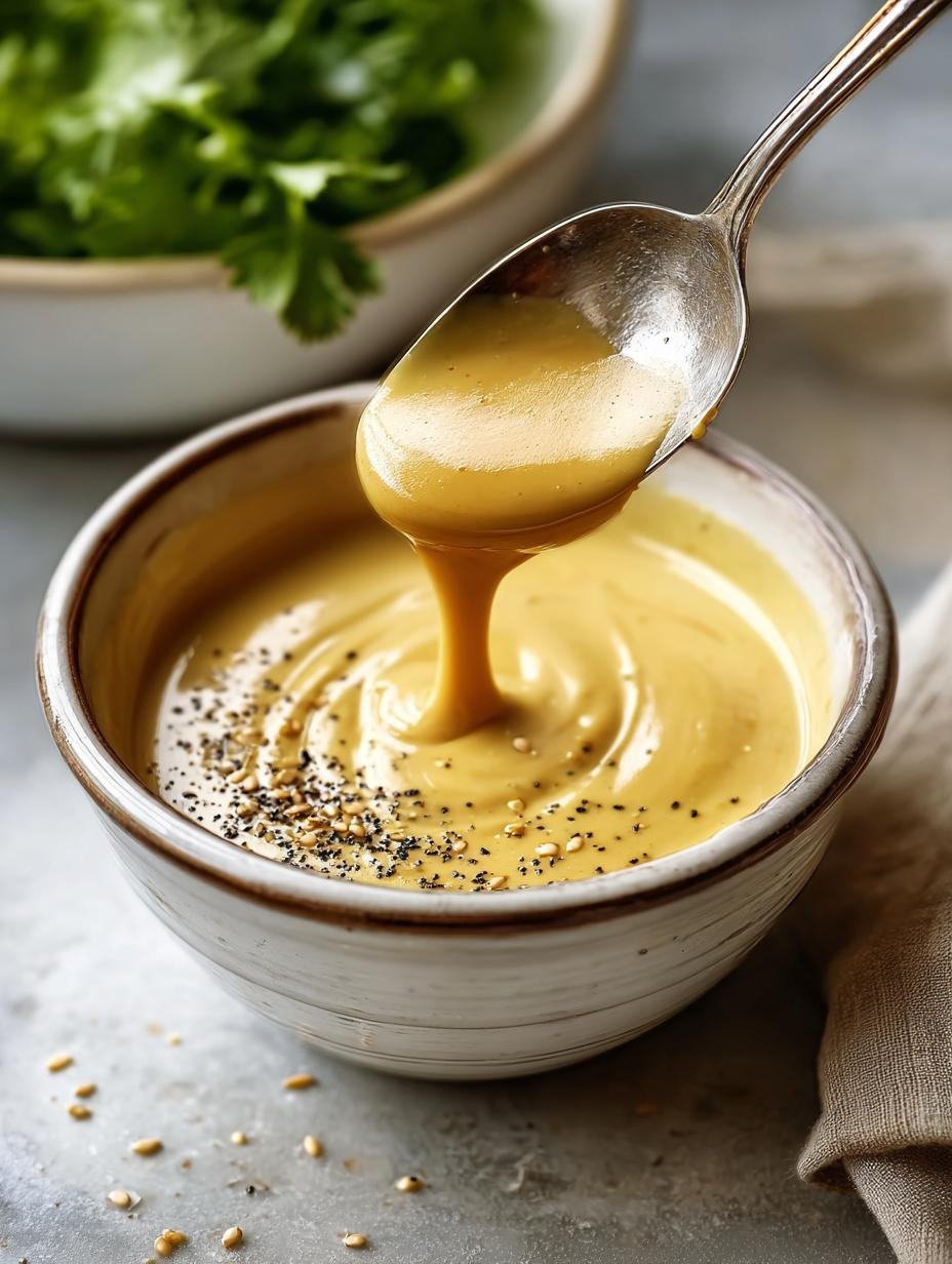 Maple Mustard Tahini Dressing