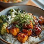 Sriracha Honey Salmon Bowls