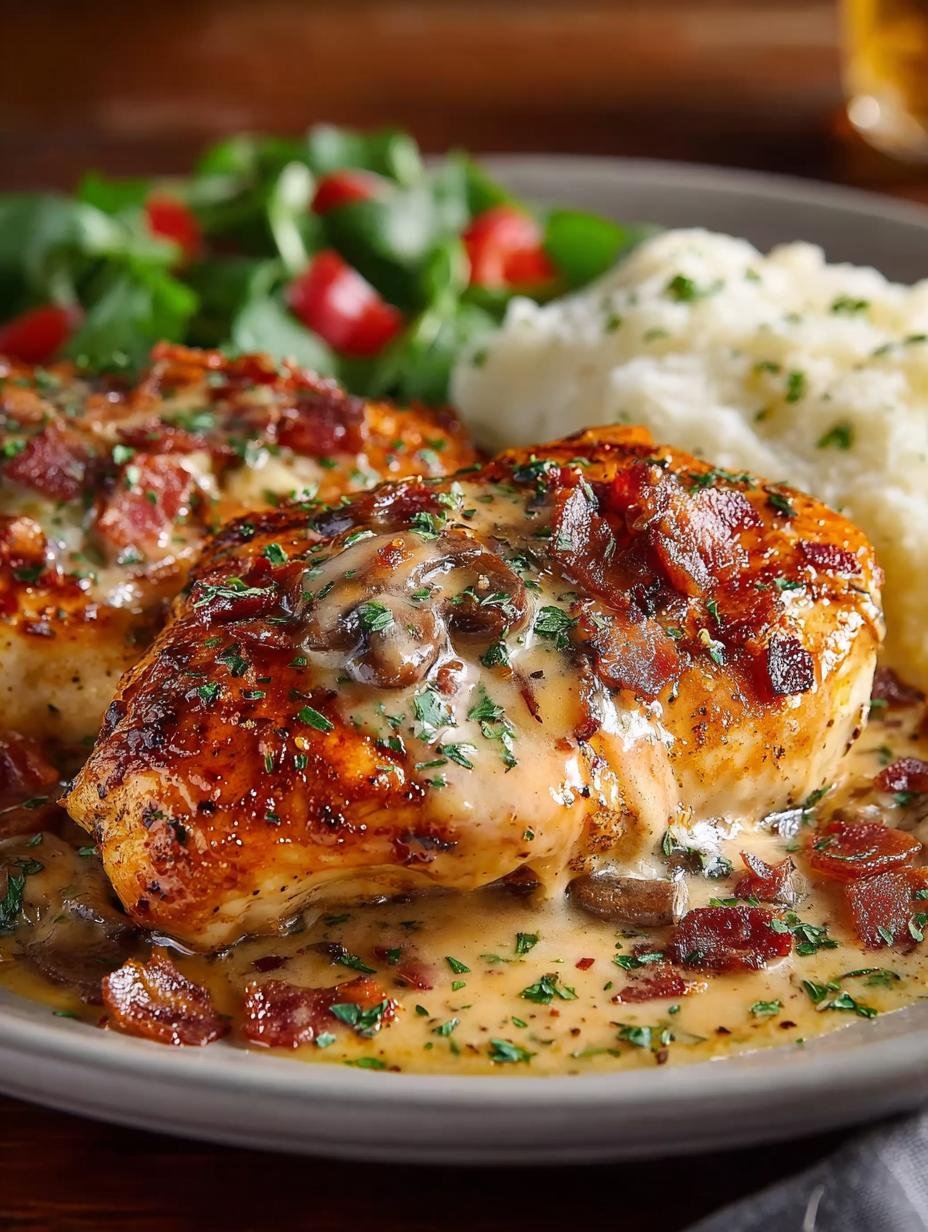 Ongekende Texas Roadhouse Smothered Chicken in 1 pan - Texas Roadhouse Smothered Chicken - additional detail