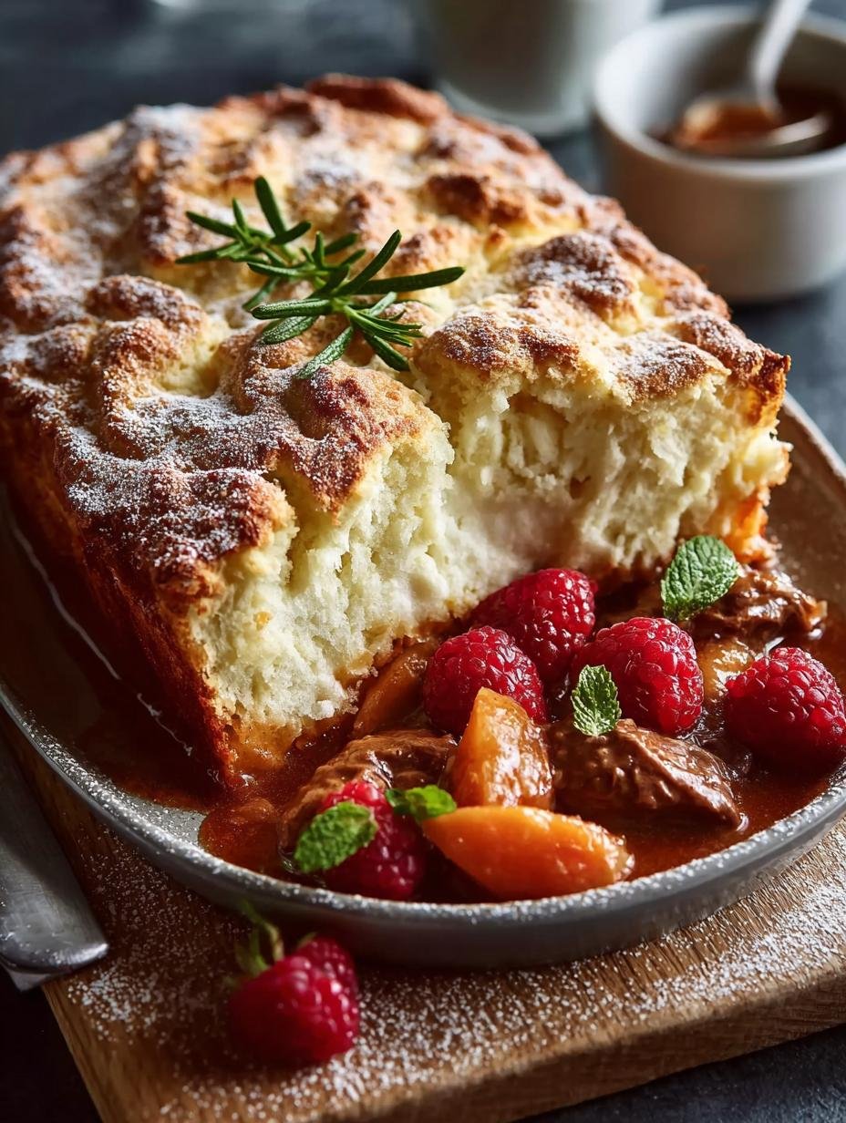 Geweldige Bester Rinder Auflauf: 1 Stevig Recept - Bester Rinder Auflauf Einfaches - close-up van de ovenschotel met verse koriander en zure room