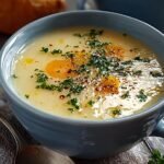 Einfache Kartoffelsuppe