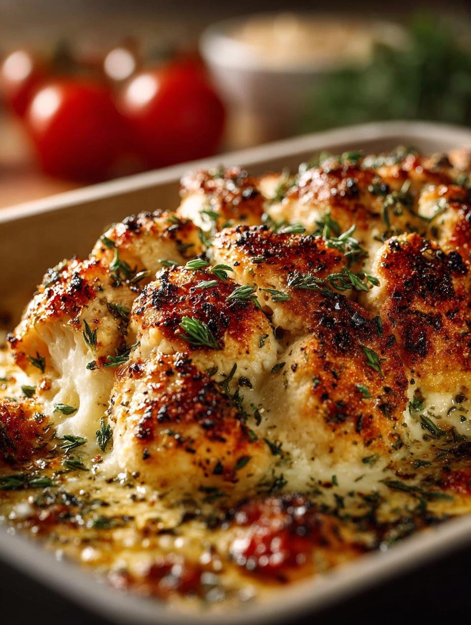 Onweerstaanbare High Protein Chicken Bake: 33g Proteïne! - High Protein Chicken Bake - romige kipovenschotel met gesmolten kaas en kruiden