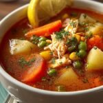 Maryland Krabben Gemusesuppe