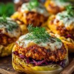 Ofengebackene Kohlburger