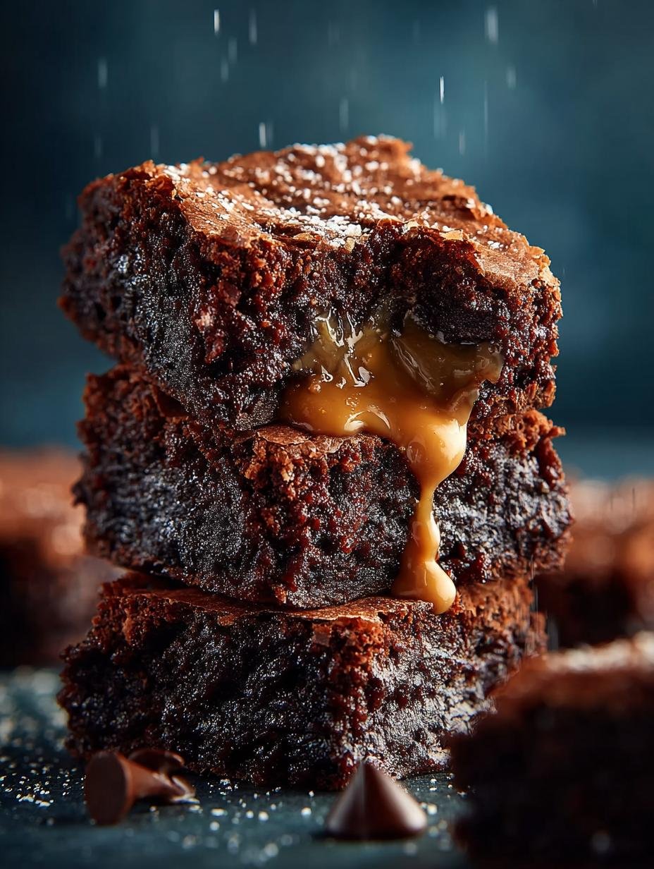 Schoko Erdnussbutter Brownies: Ongelooflijk Fudgy! - Schoko Erdnussbutter Brownies Einfaches - close-up van gesneden brownie met pindakaas swirl