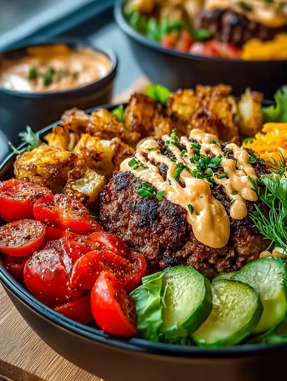 Bold Burger Bowls: Binnen 20 minuten een heerlijke maaltijd! - Bold Burger Bowls - main visual representation