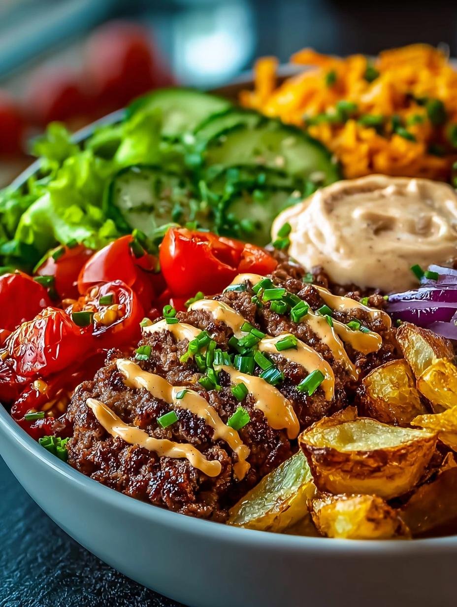 Bold Burger Bowls
