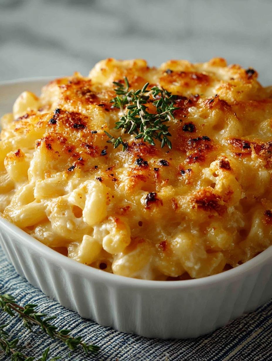 Cottage Cheese Mac Cheese