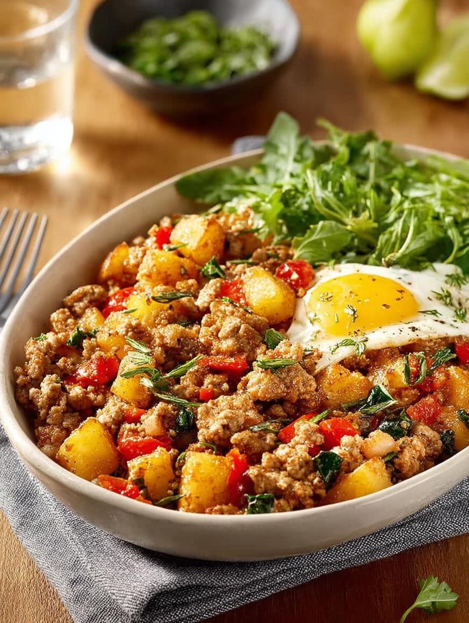 Ground Turkey Hash: Verrukkelijk in 40 minuten - Ground Turkey Hash - main visual representation