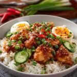 Hot Honey Chicken Rice