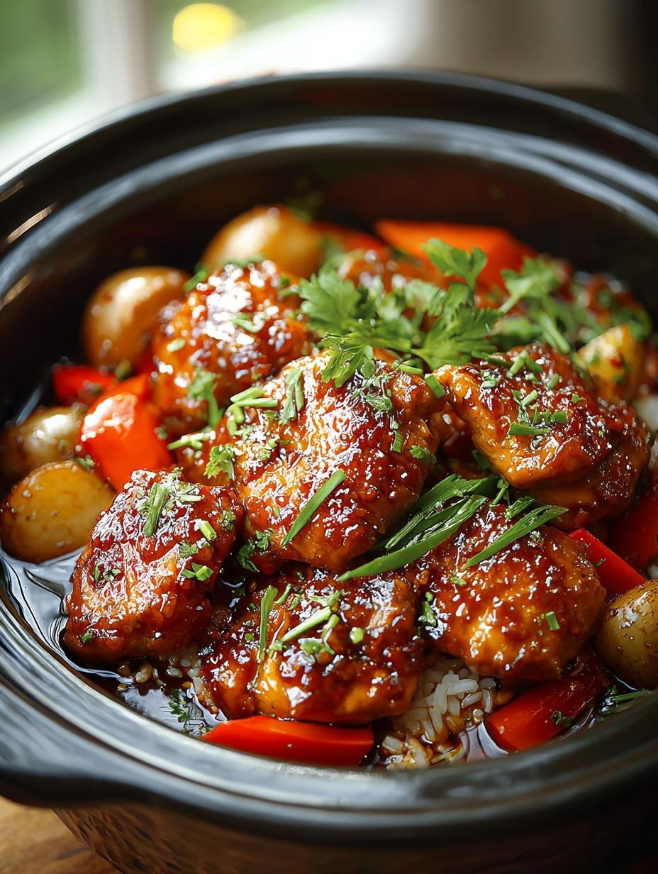 Slow Cooker Honey Garlic: 520 calorieën puur genot - Slow Cooker Honey Garlic - additional detail
