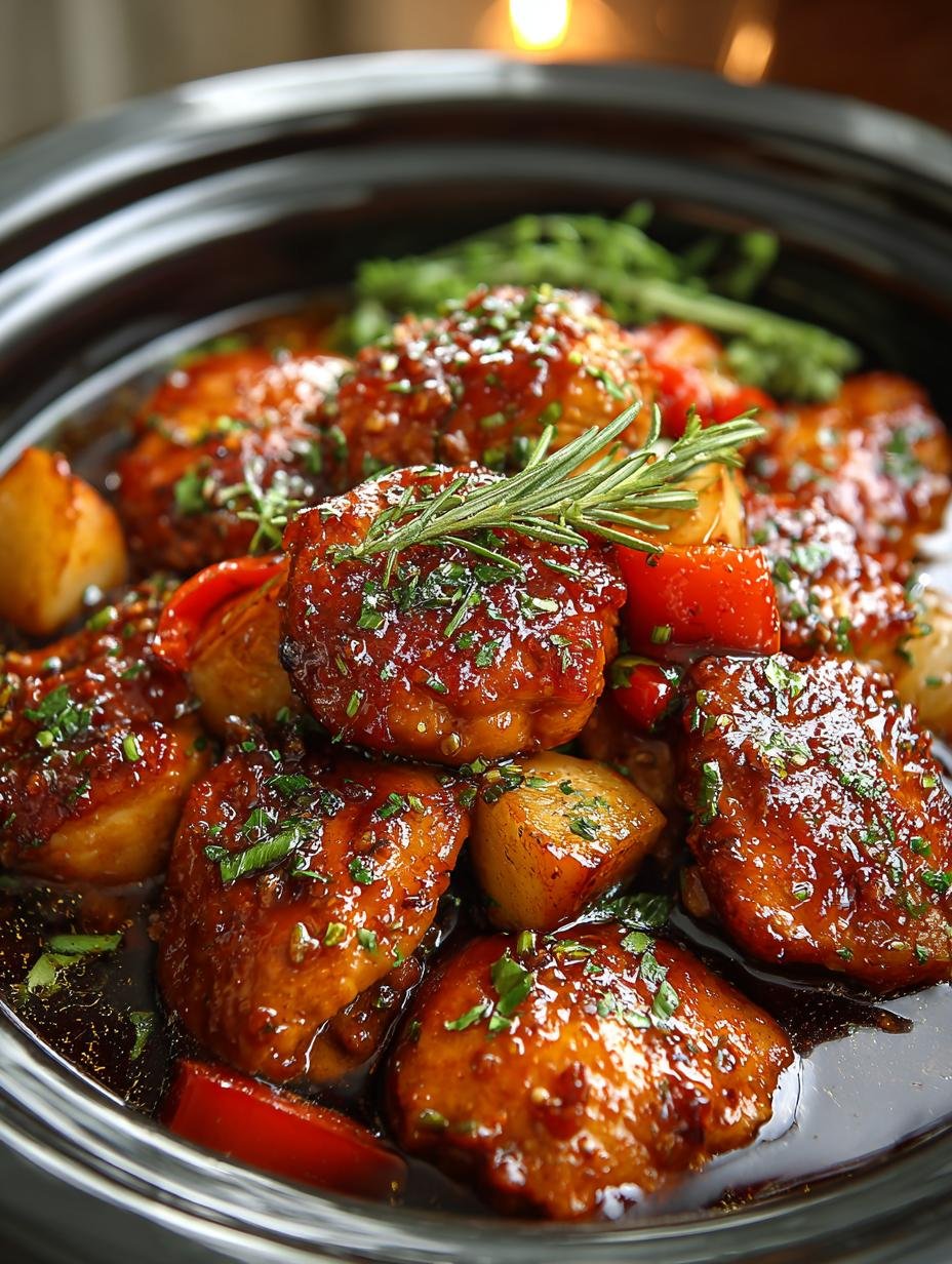 Slow Cooker Honey Garlic