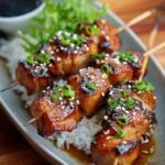 Teriyaki Haehnchenspiesse